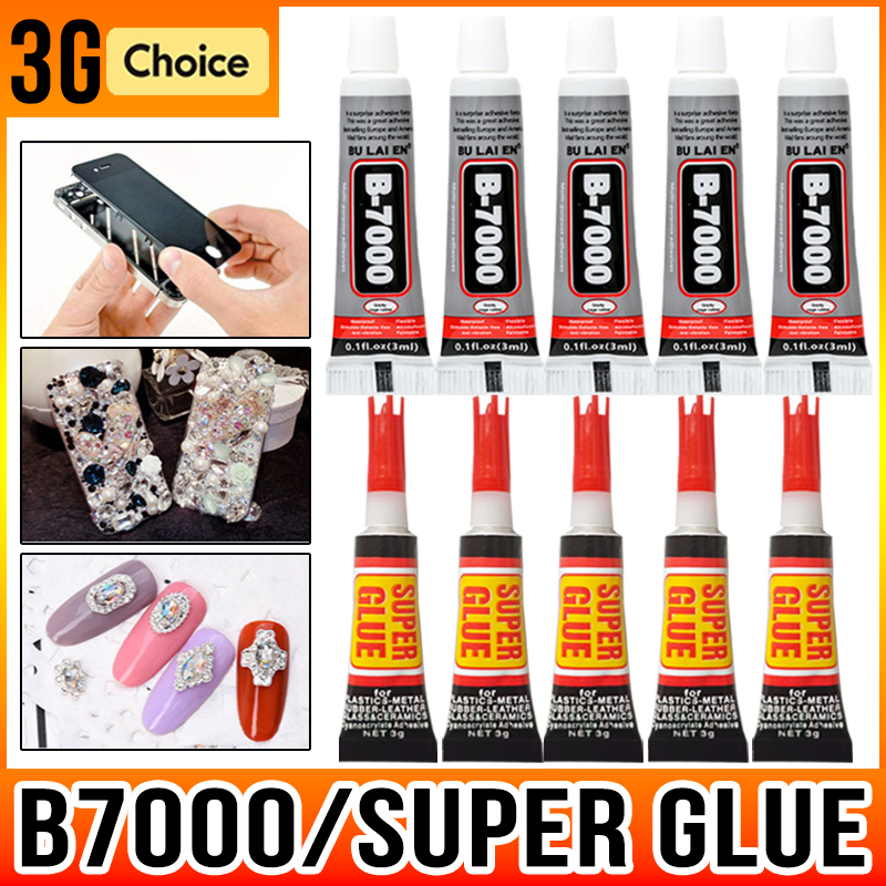 Contact Cement Glue - 3ml B7000 Glass Plastic Universal Diy
