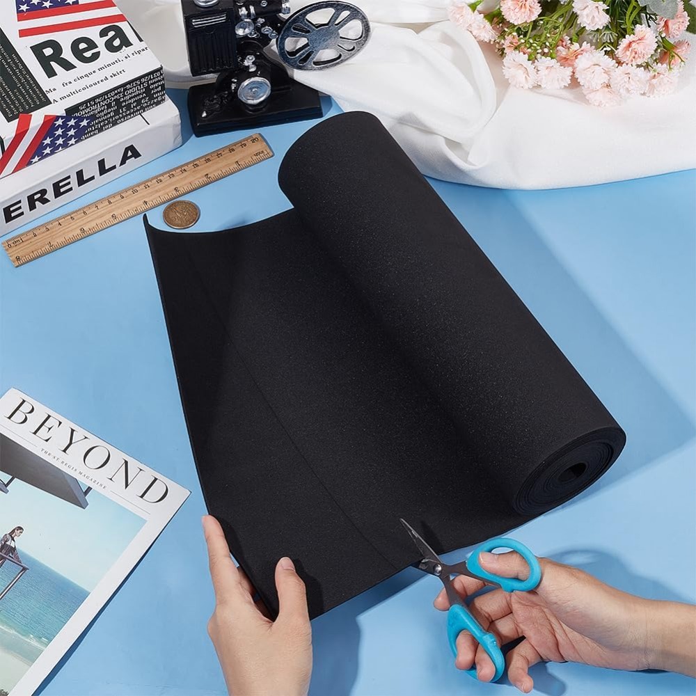 EVA Foam Craft Sheets Black 30 - Craft Foam Roll 评论和价格