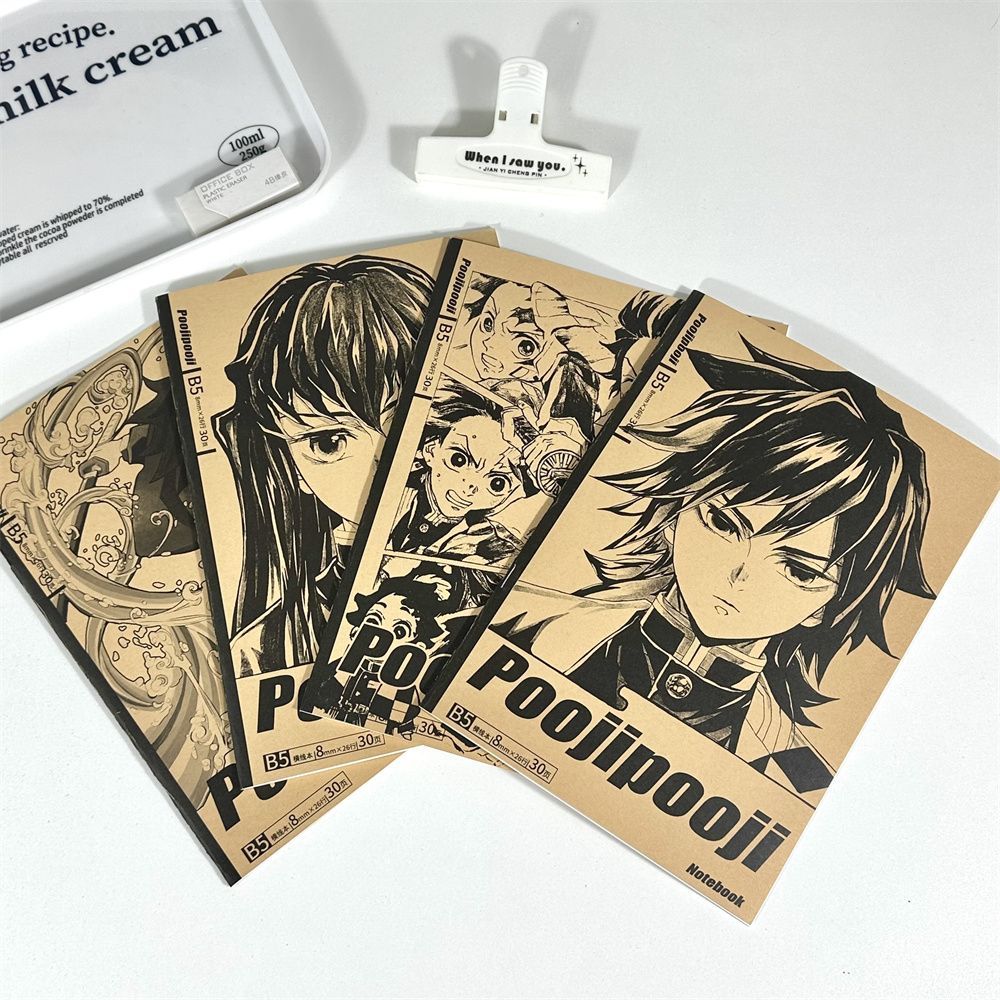 Ins style Demon Slayer B5 kraf - Cosplay Prop Book 评论和价格