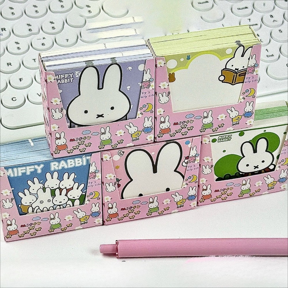 5 Types Kawaii Miffy Cute Memo - Cosplay Floating Prop 评论和价格