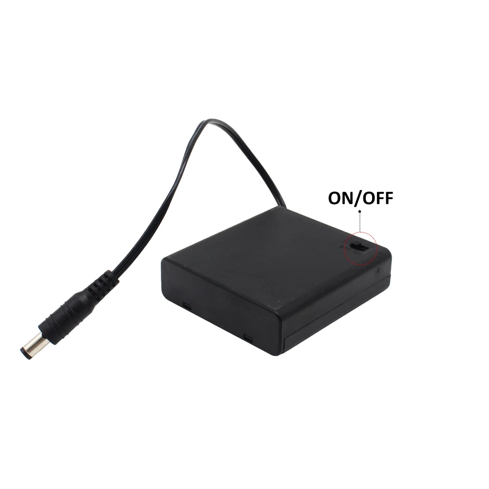 4AA USB DC Battery Box Portabl - Led El Wire 评论和价格