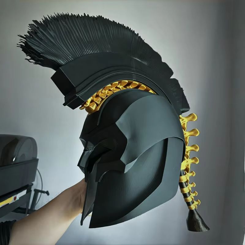 The Odyssey Agamemnon Helmet A - Cosplay Prop Display 评论和价格